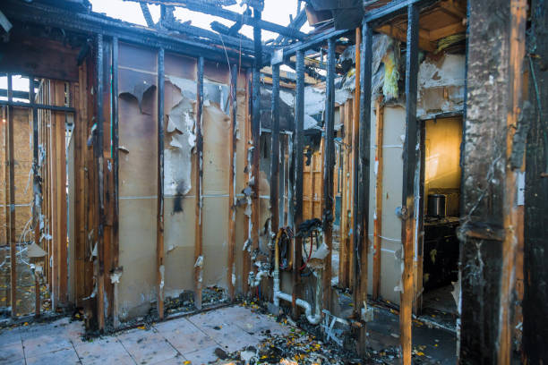 Professional Fire Damage Assessment technician working in Baring, WA